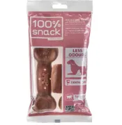 Снимка на Ferplast Snack Fillable - Bone Yucca Medium – Натурални и вегетариански дентални стикове за кучета във форма на кокал с юка, 105 гр 1