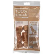Снимка на Ferplast Snack Fillable - Bone Euglena Medium – Натурални и вегетариански дентални стикове за кучета във форма на кокал с еуглена грацилис, 105 гр. 1