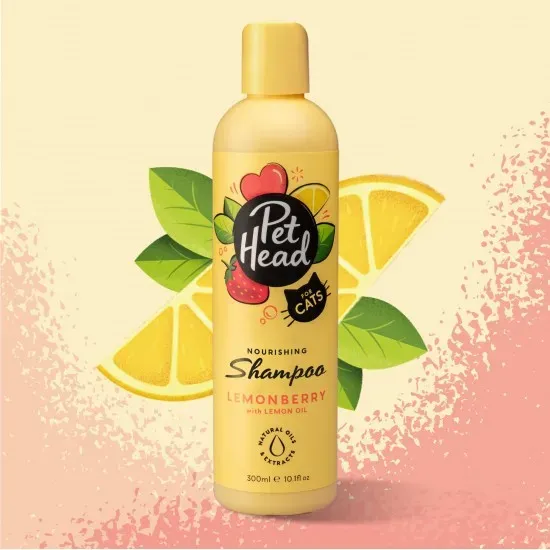 Снимка на Pet Head Felin Good - Шампоан за котки с лимон, 300 мл.