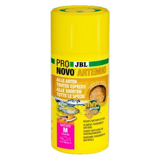Снимка на JBL Pronovo Artemio Nature - Артемия деликатес за всички декоративни риби 8–20 см, 100 мл.