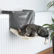 Снимка на Trixie Radiator Bed - Облегалка за котки за радиатори, 45 × 24 × 31см.- сива 2