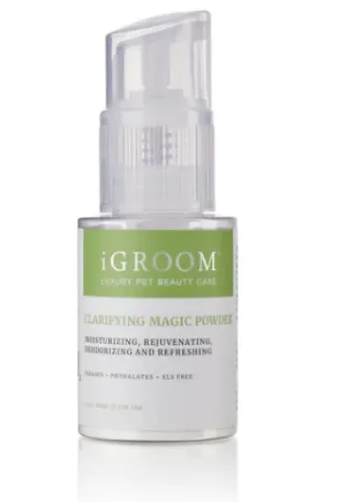 Снимка на Igroom CLARIFYING MAGIC POWDER- Хидратираща и противопаразитна пудра за кучета, 25 гр.