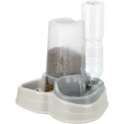 Снимка на Trixie Food and Water Dispenser - Диспенсър за храна и вода за кучета и котки, 3,5 л. 1