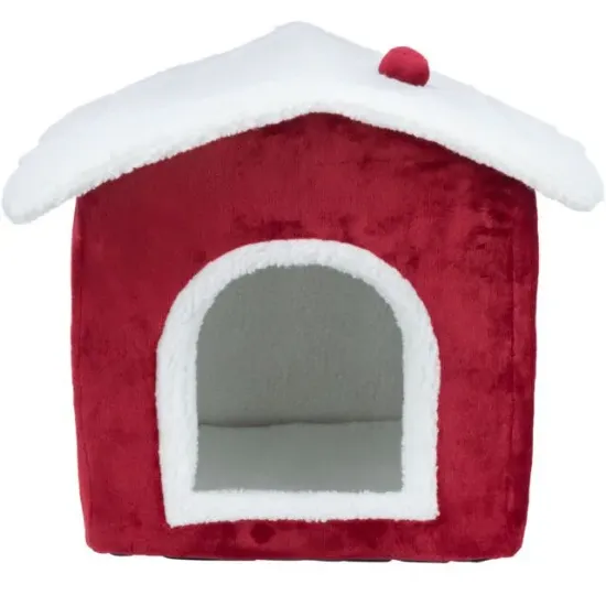 Снимка на Trixie - Cave Nevio - Коледна пещера за кучета и котки, 35х45х38 см.