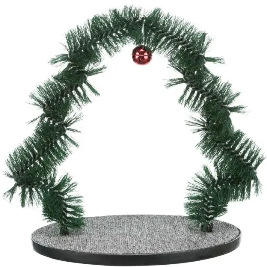 Снимка на Trixie Xmas massage and fur care arch - Коледна чесалка за котки, 44х42 см.