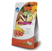 Снимка на N&D Tropical Selection Dog Adult MINI Salmon and Tropical fruits –Пълноценна суха храна за кучета над 1 година от дребни породи, със сьомга, спелта, овес и тропически плодове,1.5 кг. 1