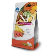 Снимка на N&D Dog Grain Free Tropical Selection Dog Adult MINI Salmon and Tropical fruits – Пълноценна суха храна за кучета над 1 година от дребни породи, със сьомга, спелта, овес и тропически плодове - 5 кг. 1
