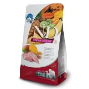 Снимка на N&D Dog Grain Free Tropical Selection Adult Medium & Maxi Chicken and Tropical fruits – Пълноценна суха храна за кучета над 1 година от средни и едри породи, с пилешко месо, спелта, овес и тропически плодове - 10 кг. 1