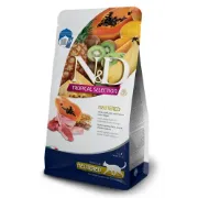 Снимка на N&D Cat Grain Free Tropical Selection Neutered Adult Lamb and Tropical fruits – Пълноценна суха храна за кастрирани котки над 1 година с агнешко месо, спелта, овес и тропически плодове - 1,500 кг. 1