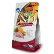 Снимка на N&D Cat Grain Free Tropical Selection Adult Chicken and Tropical fruits –Пълноценна суха храна за котки над 1 година с пилешко месо, спелта, овес и тропически плодове - 1,500 кг. 1