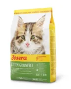 Снимка на Josera Kitten GrainFree - Пълноценна суха храна за подрастващи котки до една година с пилешко месо, 10 кг. 1
