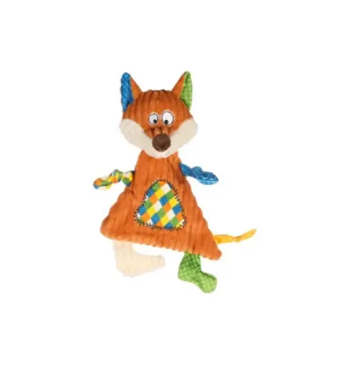 Снимка на Flamingo Kereau Fox - Играчка за кучета във форма на парцалена лисица, 29 см.