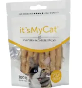 Снимка на It`s My Cat - Лакомство за котки, солети с пилешко и сирене, 50 гр./2 броя 1