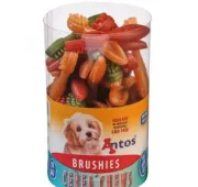 Снимка на Antos Cerea Brush Puppy - Дентални четки за подрастващи кучета, 5 см, 100гр. кутия 1