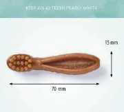Снимка на Antos Cerea Brush Mixed - Дентални четки за кучета, 7 см, 375гр. / 50 броя кутия 2