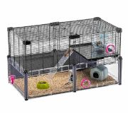 Снимка на Ferplast Cage for hamsters and mice - Оборудвана клетка за хамстери, мишки и други малки гризачи, 72,5 x 37,5 x h 42 см. 1