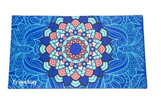 Снимка на Freedog Cooling Pad Bed Mandala - Охлаждаща постелка легло за кучета и котки, 50/40 см.