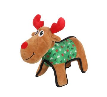 Показвай детайлите за Flamingo - Коледна играчка за кучета във форма на елен с елече, 22.5 см. 1 - MyPetShop.bg Снимка на Flamingo - Коледна играчка за кучета във форма на елен с елече, 22.5 см. 1