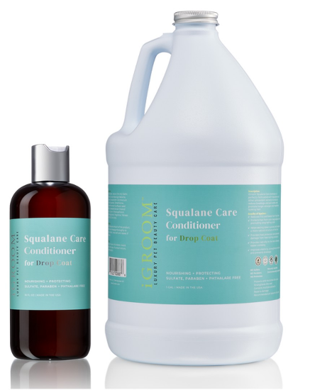 Снимка на Igroom Squalane Care Conditioner - Подхранващ и хидратиращ балсам за кучета със защита за козината и кожата, 3,78 л.