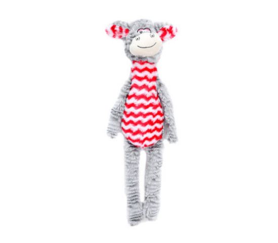 Снимка на Freedog Dog Toy - Плюшено магаре със звук - червено, 45 см.