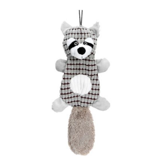 Снимка на Freedog Dog Toy - Плюшена мишка мечка със звук - светло сива, 45 см.