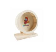 Снимка на Duvo Plus Smurfs - Дървено колело за хамстери, 15 см. 3