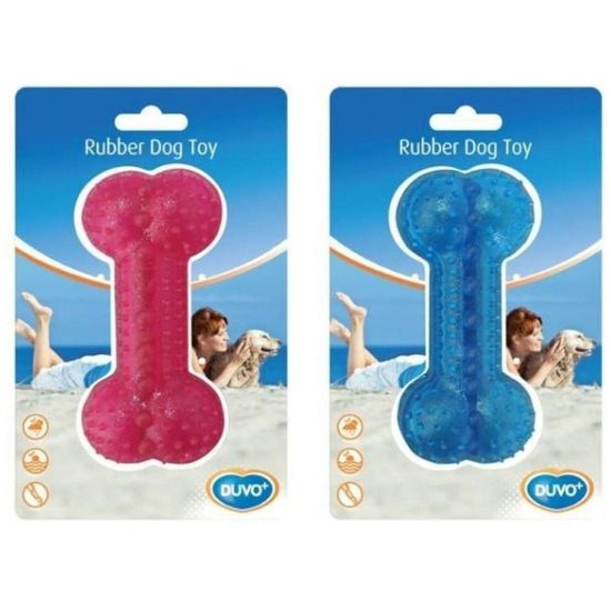 Снимка на Duvo Plus - Силиконова играчка във форма на кокал за кучета, 12 см.