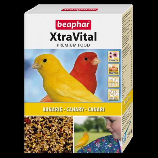Снимка на Beaphar XtraVital - Премиум храна за канарчета, 250 гр.