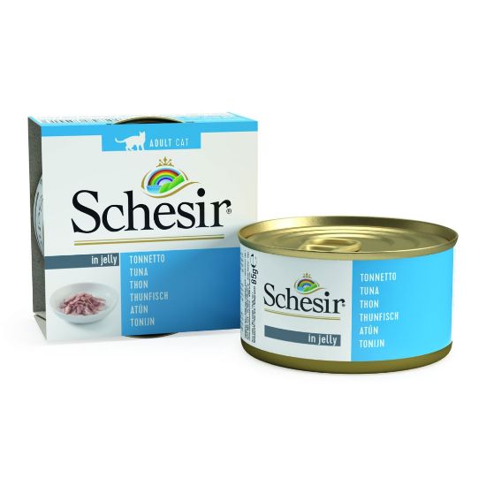 Снимка на Schesir Cat Tuna - Консерва за котки с риба тон в желе 85 гр./3 броя
