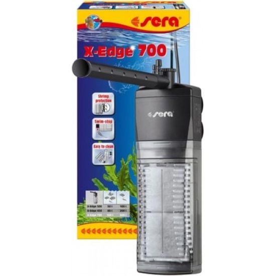 Снимка на Sera X-Edge 700 - Мощен и енергийно ефективен ъглови филтър за аквариуми до 300 литра