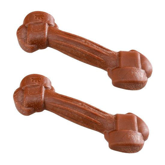 Снимка на Ferplast Snack Good Bite Natural Polo XS - Играчка за кучета, кокалчета с вкус на телешко, 2 броя х 15 грама