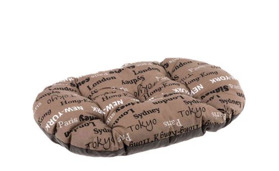 Снимка на Ferplast Relax C - Памучна възглавница за котки и кучета, 85//55 см. - кафява