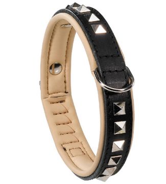 Показвай детайлите за Ferplast Giotto Luxor  - Елегантен регулируем нашийник за кучета, 35- 39 см. - черен 1 - MyPetShop.bg Снимка на Ferplast Giotto Luxor  - Елегантен регулируем нашийник за кучета, 35- 39 см. - черен 1