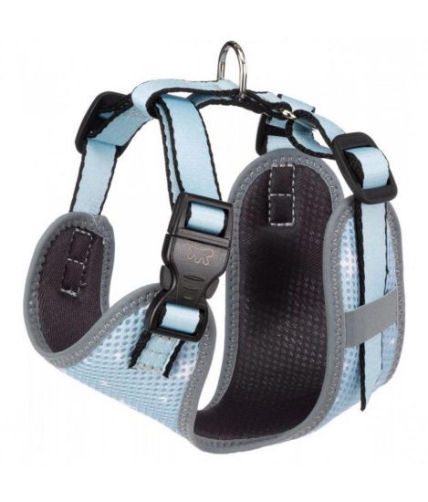 Снимка на Ferplast - Nikita Puppy XS - Регулируем нагръдник за кучета с обиколка на врата 19 - 26 см. и на гърдите 28 - 40 см. - розов, светло син