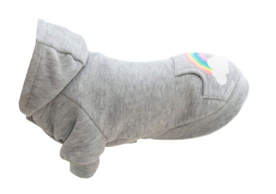 Снимка на Trixie Sudadera Rainbow Falls XXS - Модерен суитчър с качулка за кучета, 24 см.