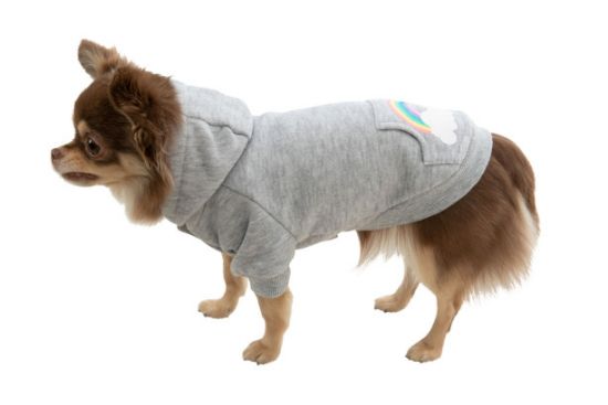 Снимка на Trixie Sudadera Rainbow Falls XXS - Модерен суитчър с качулка за кучета, 21 см.