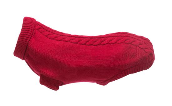 Снимка на Trixie Jersey Kenton XS - Модерен пуловер за кучета, 27 см. - червен