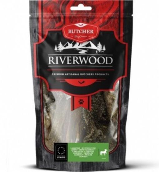 Снимка на RIverwood - Сушени лакомства за кучета с агнешко шкембе, 100 гр./ 2 пакета