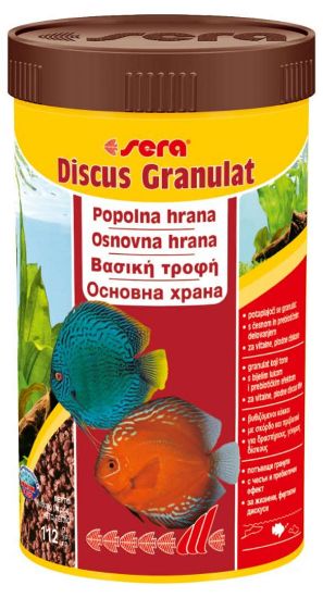 Снимка на Sera Discus Nature - Пълноценна храна за всички дискуси и други цихлиди, 100 мл.