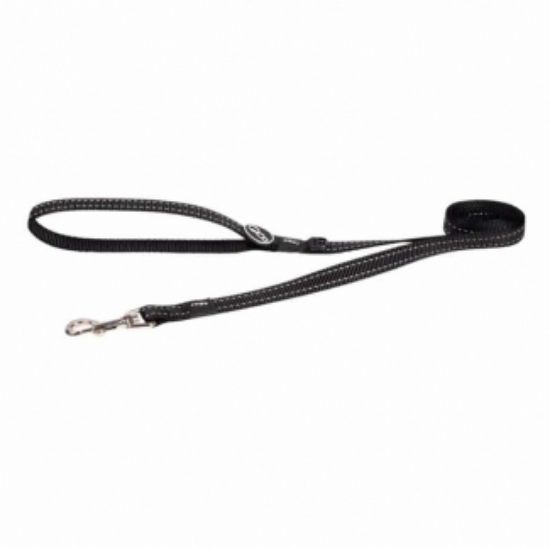 Снимка на Rogz Fixed Lead Small - Модерен повод за кучета, 11мм/1.8 метра - черен