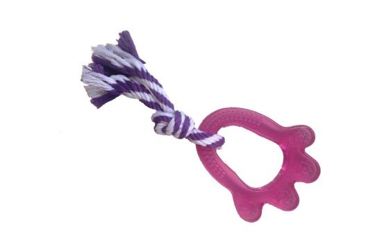 Снимка на Pet Interest Fun Rugs Toy Paws - Забавна играчка за кучета за дъвчене, лапичка с въже