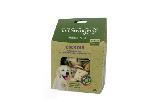 Снимка на Pet Interest Green Mix Cocktail - Лакомство за кучета, микс от бисквити с минерали и зеленчуци, 10 кг