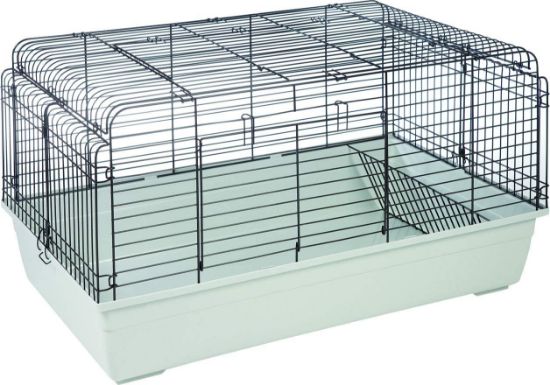 Снимка на Flamingo Windscreen Cleaner Deluxe - Здрава метална клетка за големи зайци,100 X 57 X 54 см.