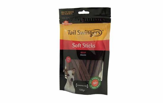 Снимка на Pet Interest Soft Sticks with Beef - Лакомство за кучета , меки пръчици с телешко месо, 100 гр./ 2 пакета