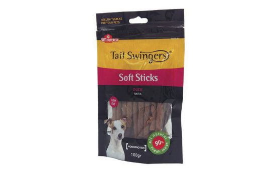 Снимка на Pet Interest Soft Sticks with duck - Лакомство за кучета , меки натурални пръчици с патешко, 100 гр./ 2 пакета