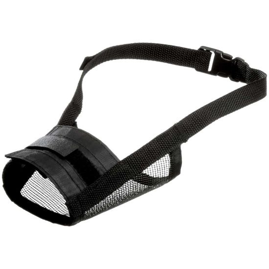Снимка на Flamingo Muzzle soft XS - Регулируем намордник за кучета, 30-42 см., обиколка на носа - 13-17 см.