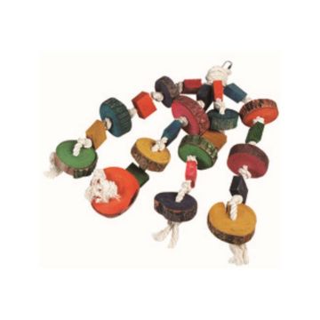 Показвай детайлите за Flamingo - Играчка за папагали с 4 въжета, 55x14 см. 1 - MyPetShop.bg Снимка на Flamingo - Играчка за папагали с 4 въжета, 55x14 см. 1