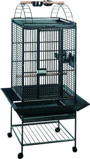 Снимка на Parrot Cage Pico L - Елегантна метална клетка за големи папагали, 137 x 65 x 12.8 см.