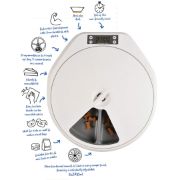 Снимка на Duvo Plus - Автоматична хранилка за кучета и котки за 5 порции, 33 х 36 х 6 см. 2