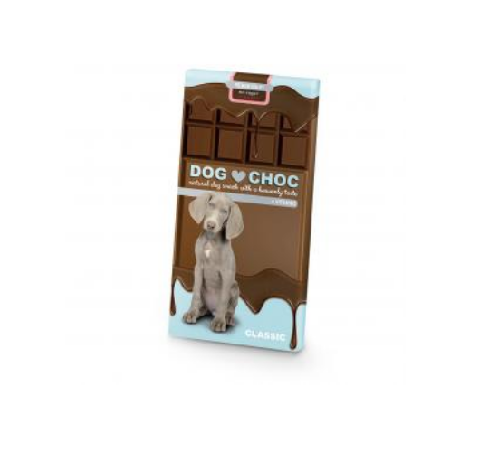 Снимка на Duvo Plus Dog Choc Classic - Вкусно лакомство за кучета - шоколад, 100 гр./3 броя